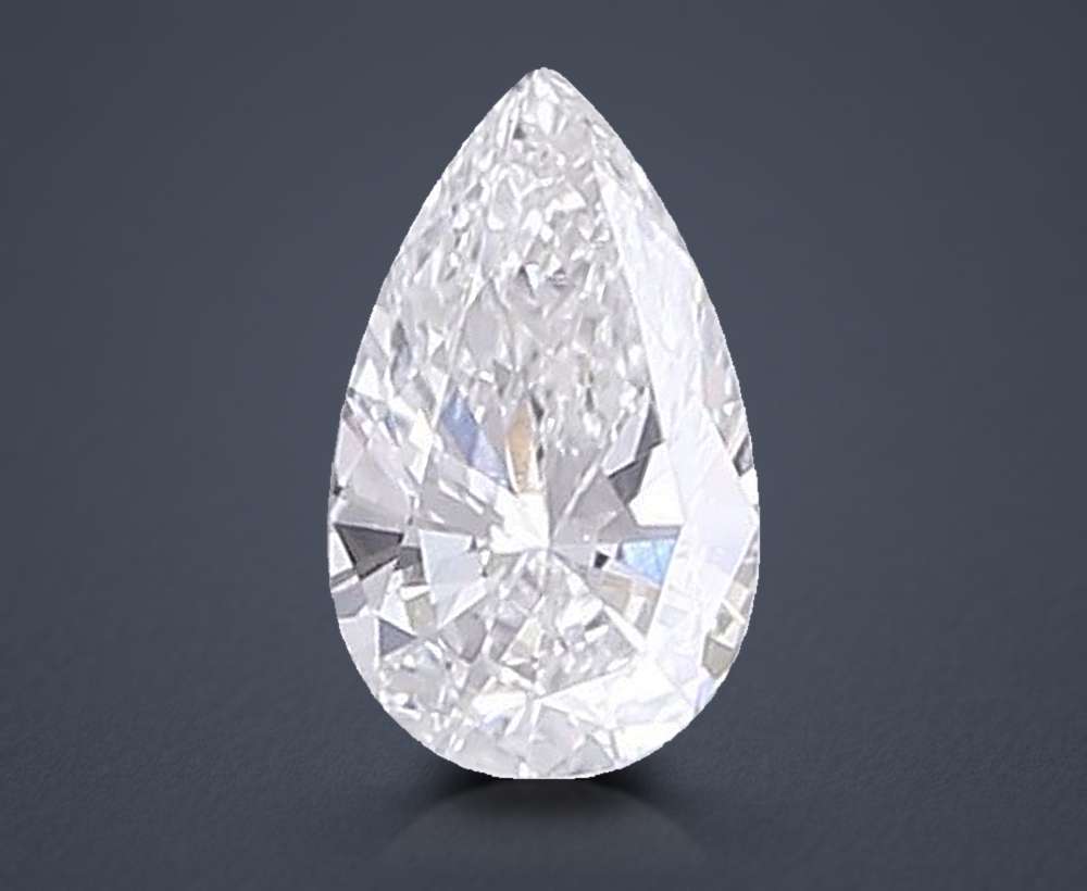 0.40 Carat Pear Lab Diamond