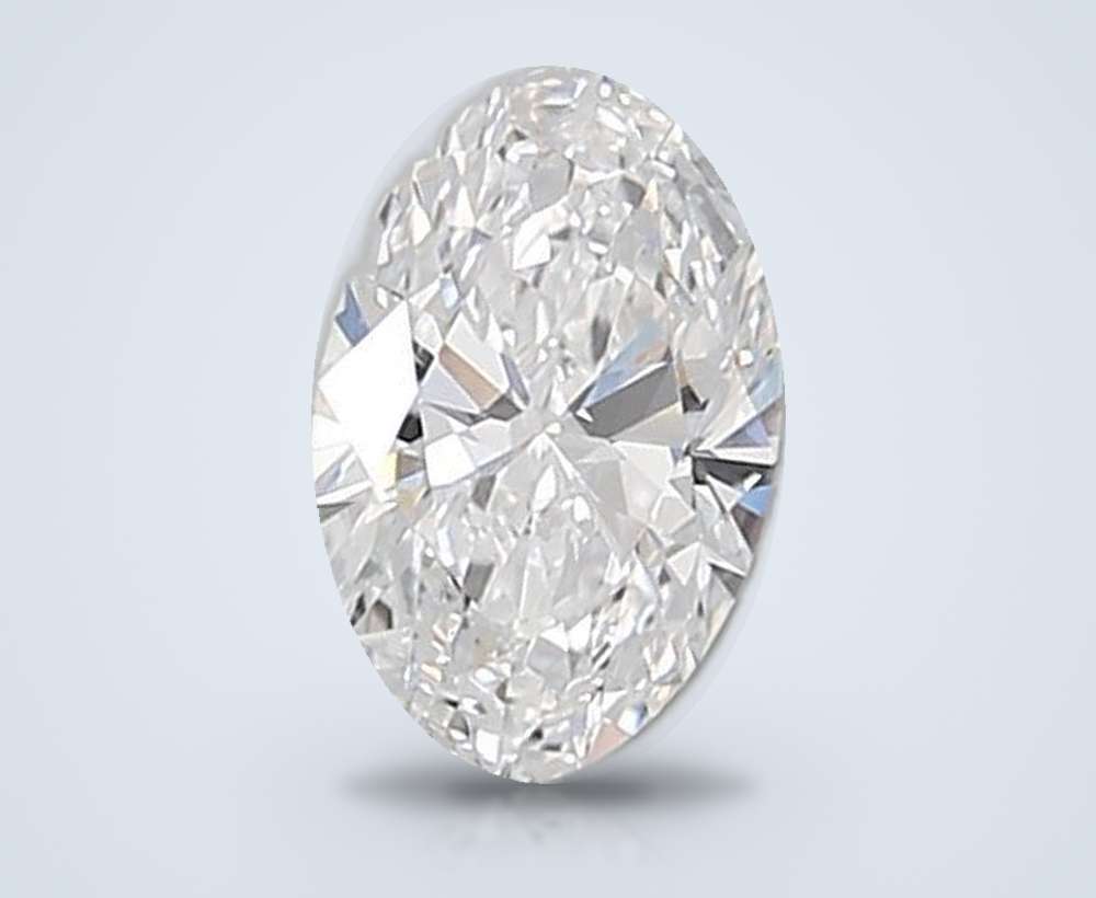 0.56 Carat Oval Lab Diamond