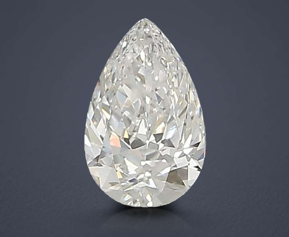 0.32 Carat Pear Lab Diamond