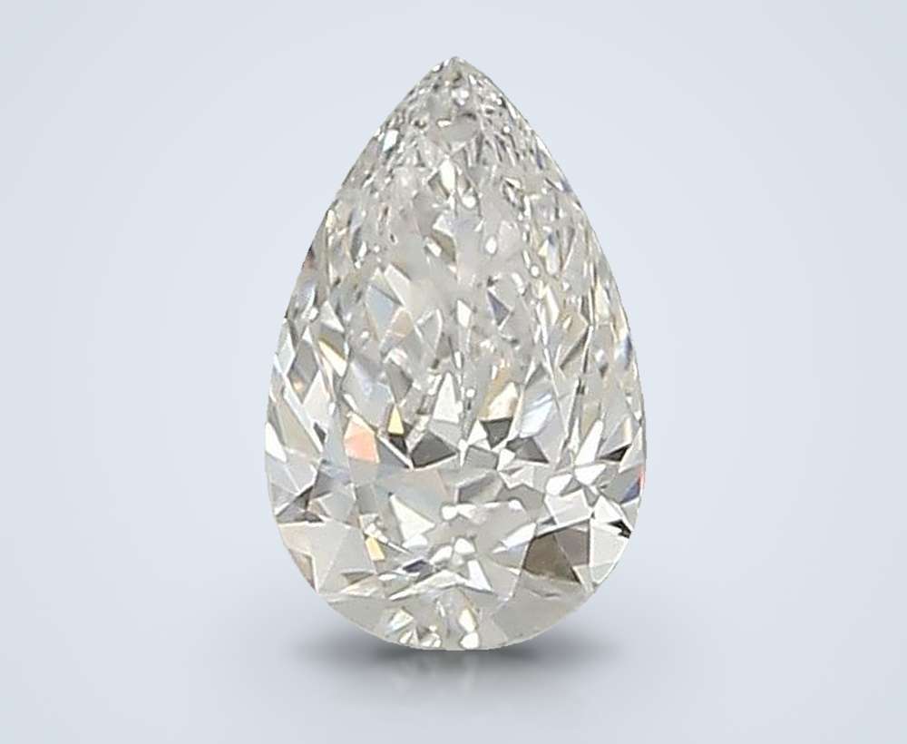 0.32 Carat Pear Lab Diamond