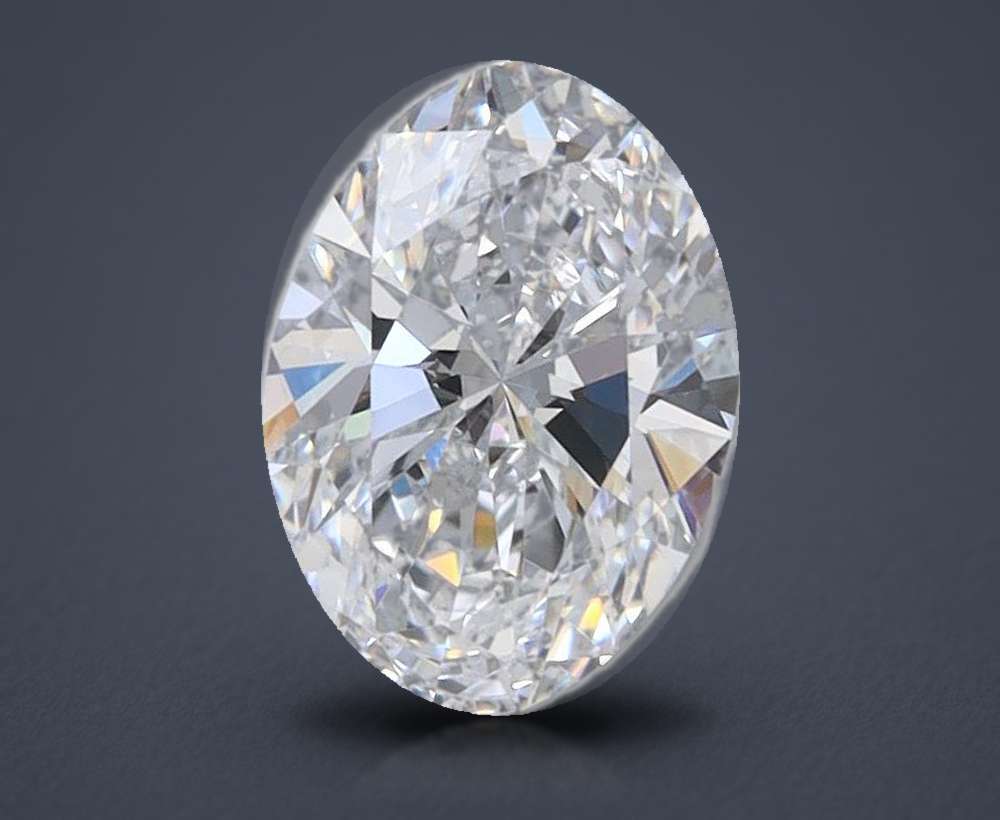 0.96 Carat Oval Lab Diamond