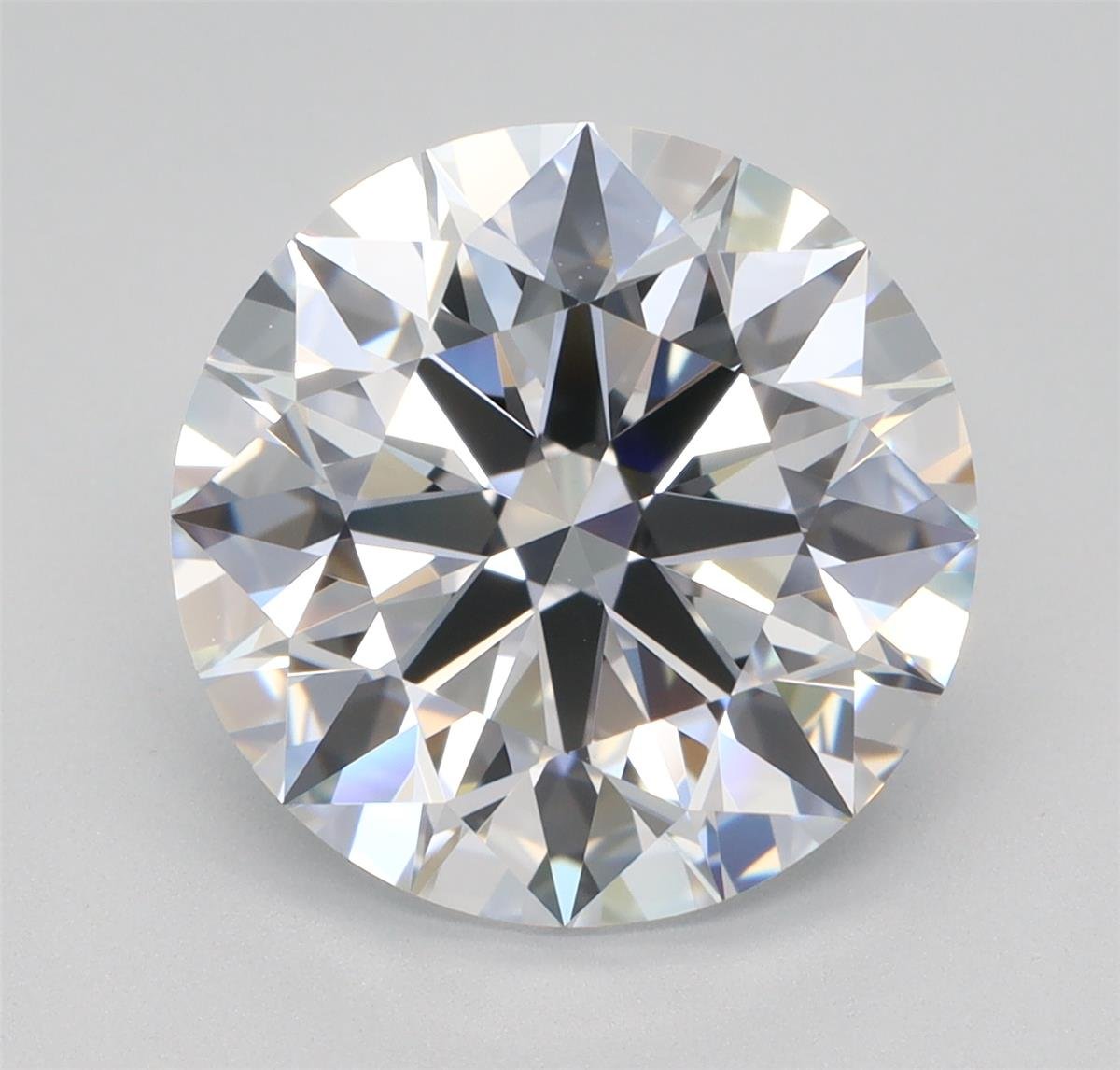 4.35ct D VVS1 Rare Carat Ideal Cut Round Lab Grown Diamond