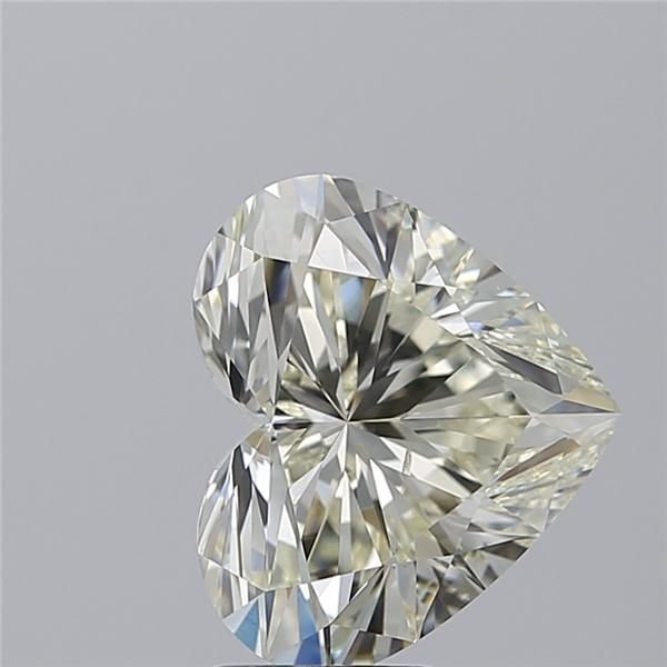 5.01ct J SI1 Rare Carat Ideal Cut Heart Diamond