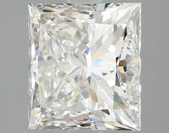 2.90ct H VS1 Rare Carat Ideal Cut Princess Lab Grown Diamond