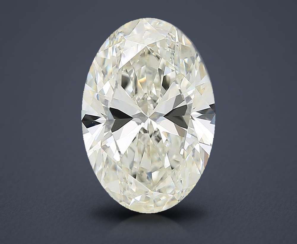 6.30 Carat Oval Lab Diamond