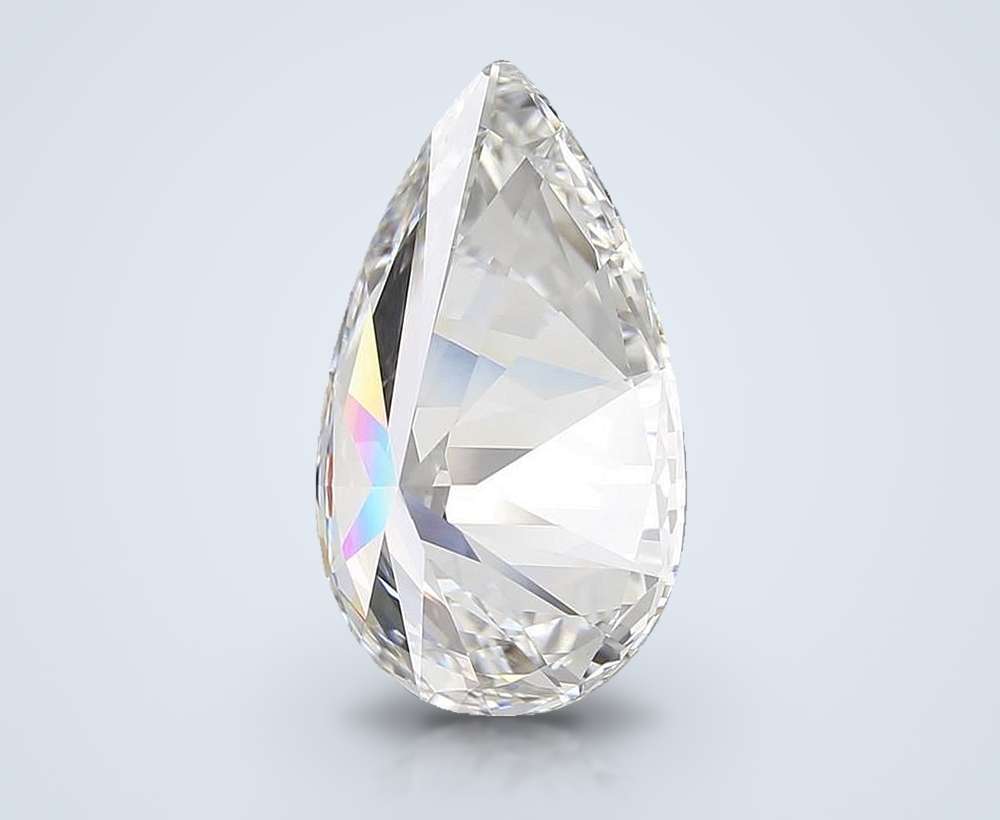 6.00 Carat Pear Lab Diamond