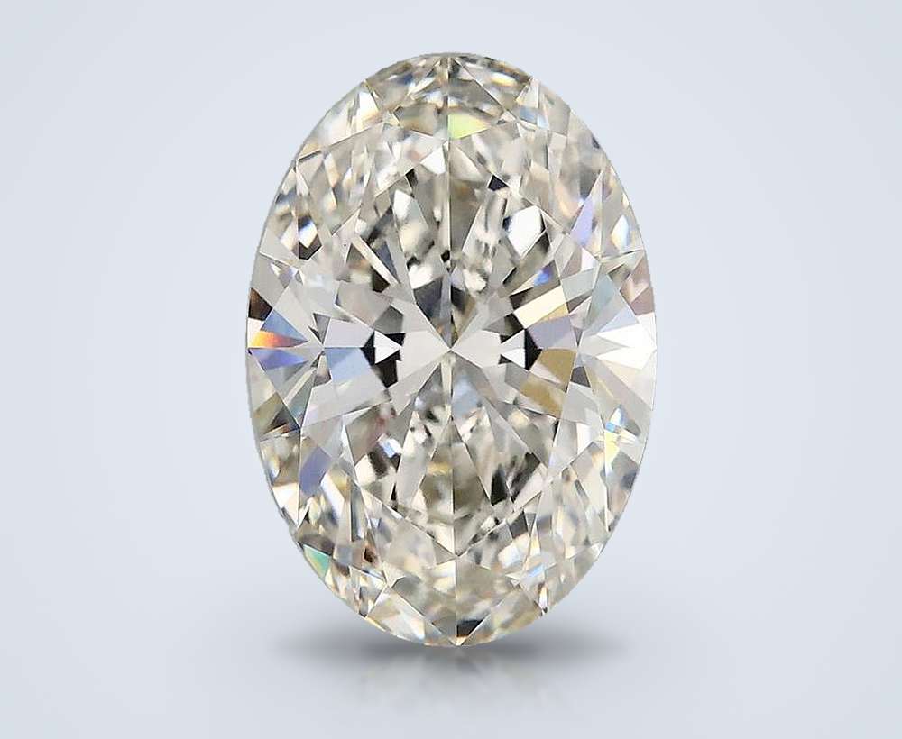 4.00 Carat Oval Lab Diamond