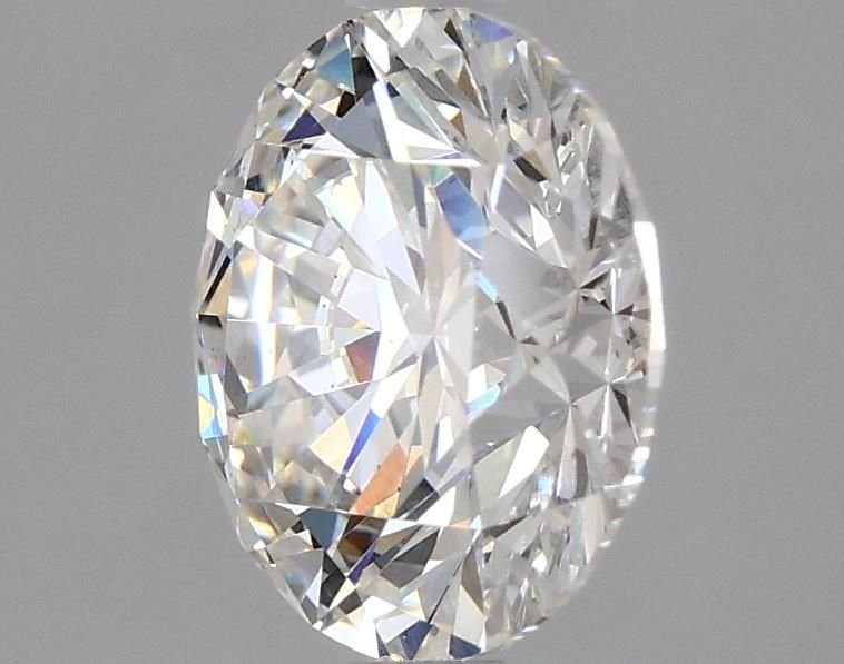 2.61ct F SI1 Rare Carat Ideal Cut Round Lab Grown Diamond