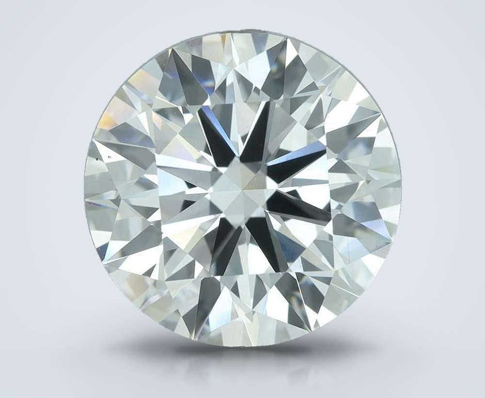 7.02 Carat Round Lab Diamond