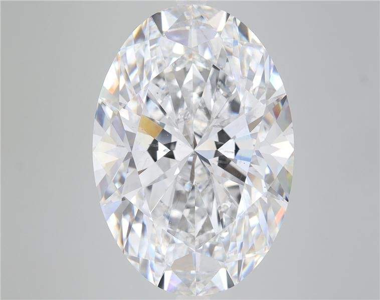 11.92ct E VS2 Rare Carat Ideal Cut Oval Lab Grown Diamond