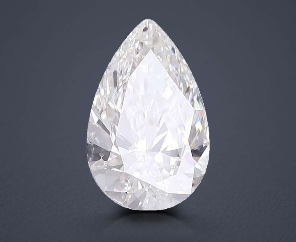 3.23 Carat Pear Lab Diamond