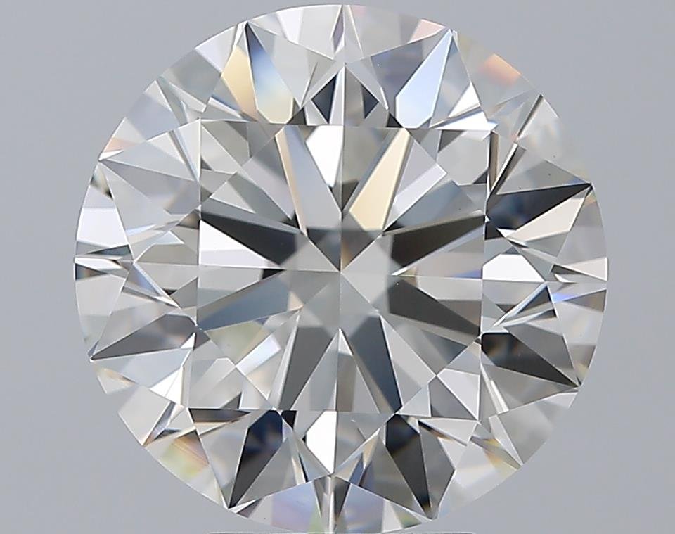 6.01ct H VS1 Rare Carat Ideal Cut Round Diamond