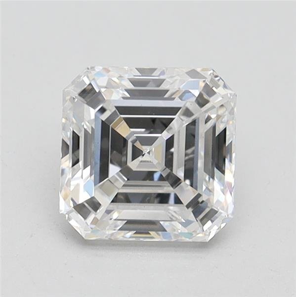 1.28ct E VS1 Rare Carat Ideal Cut Asscher Lab Grown Diamond