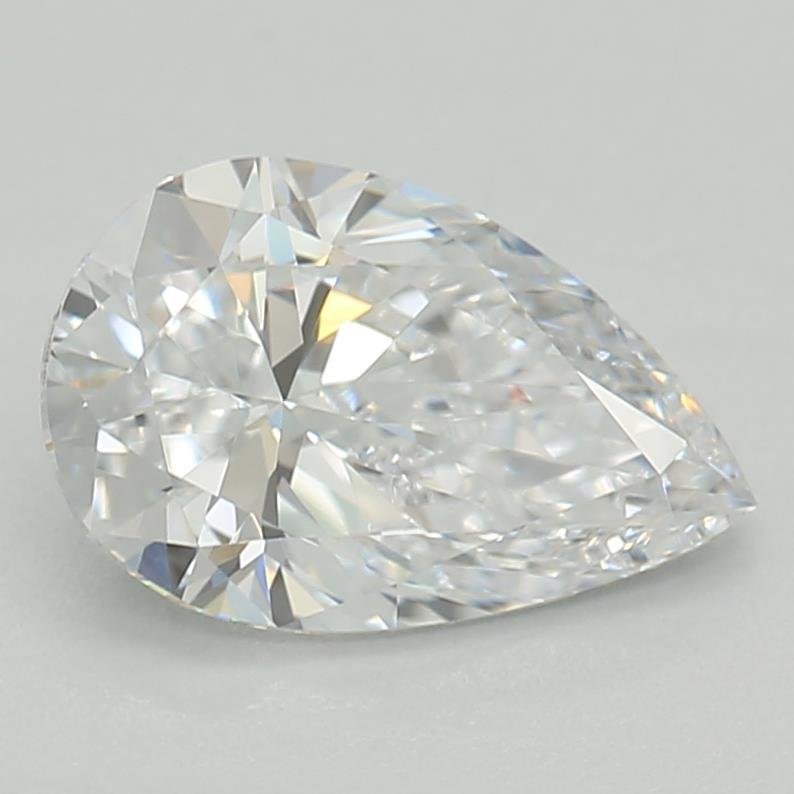 0.73ct E VVS2 Rare Carat Ideal Cut Pear Lab Grown Diamond