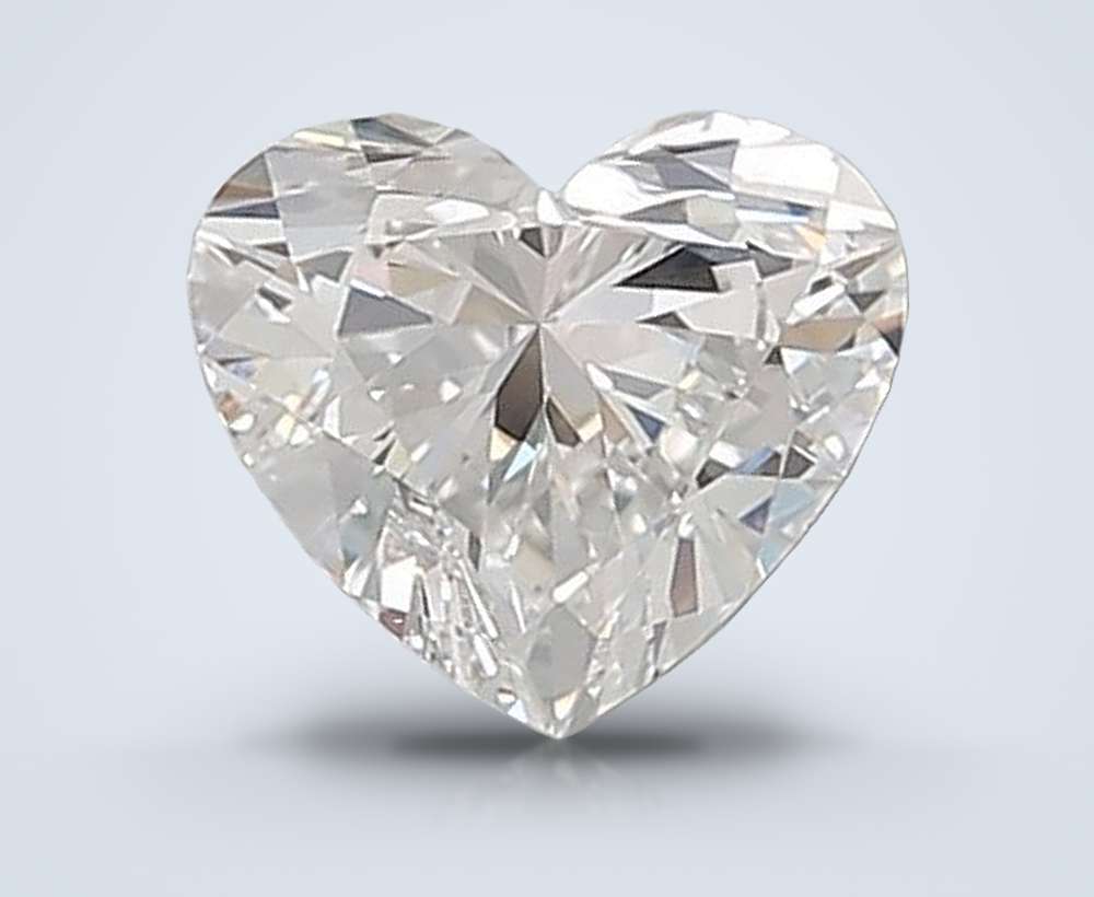 0.90 Carat Heart Lab Diamond