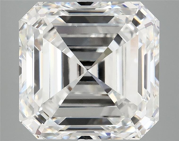 10.12ct E VVS2 Excellent Cut Asscher Lab Grown Diamond