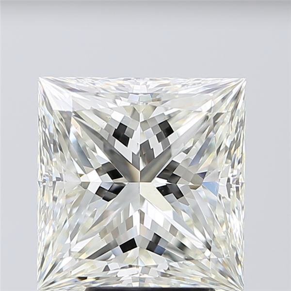 5.03ct J VS2 Very Good Cut Princess Diamond