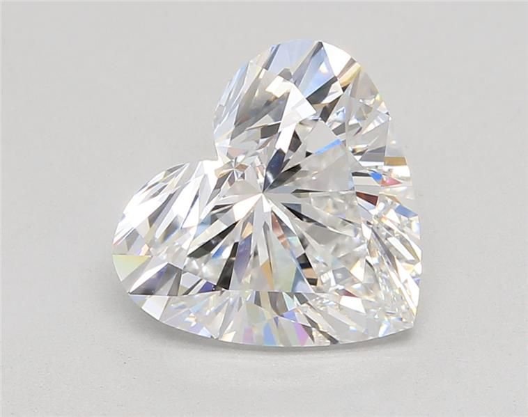 4.05ct D VVS2 Rare Carat Ideal Cut Heart Lab Grown Diamond