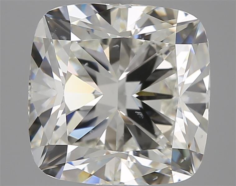 4.25ct J SI1 Rare Carat Ideal Cut Cushion Diamond