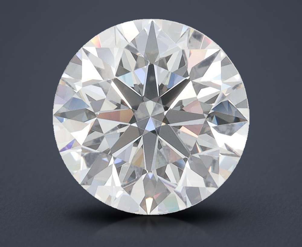 3.45 Carat Round Lab Diamond