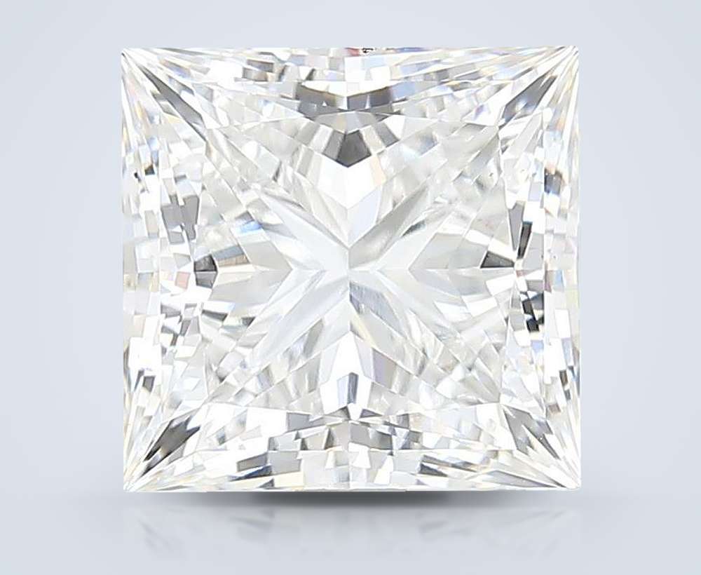 3.74 Carat Princess Lab Diamond