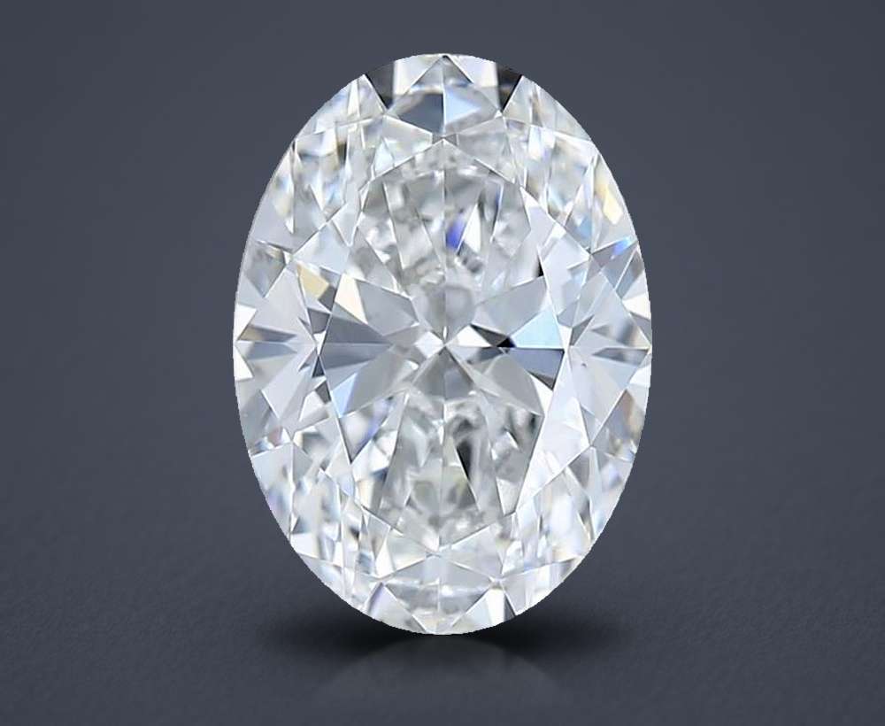 1.67 Carat Oval Lab Diamond
