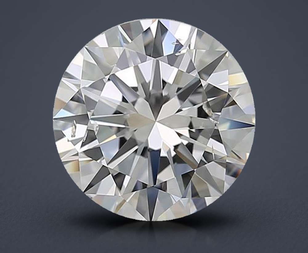 4.00 Carat Round Natural Diamond