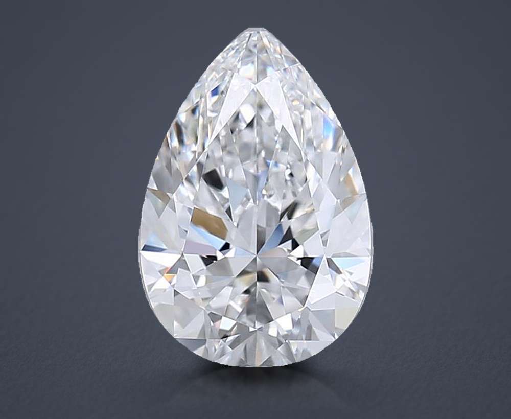 1.64 Carat Pear Lab Diamond