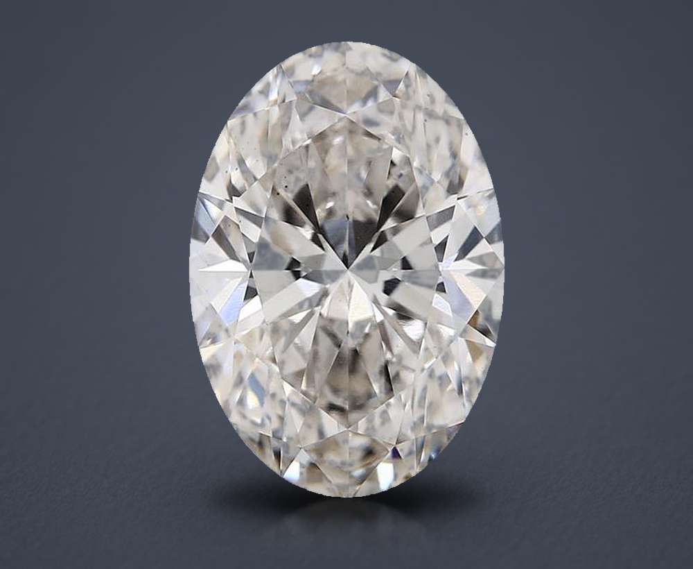 5.53 Carat Oval Lab Diamond