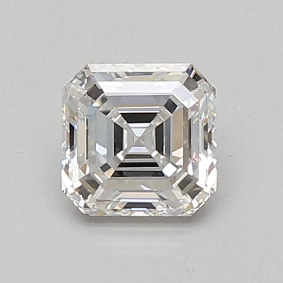 0.85ct D VS1 Rare Carat Ideal Cut Asscher Lab Grown Diamond