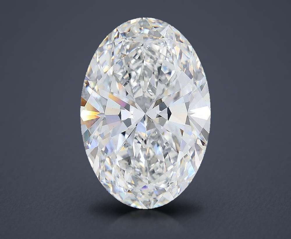 9.44 Carat Oval Lab Diamond