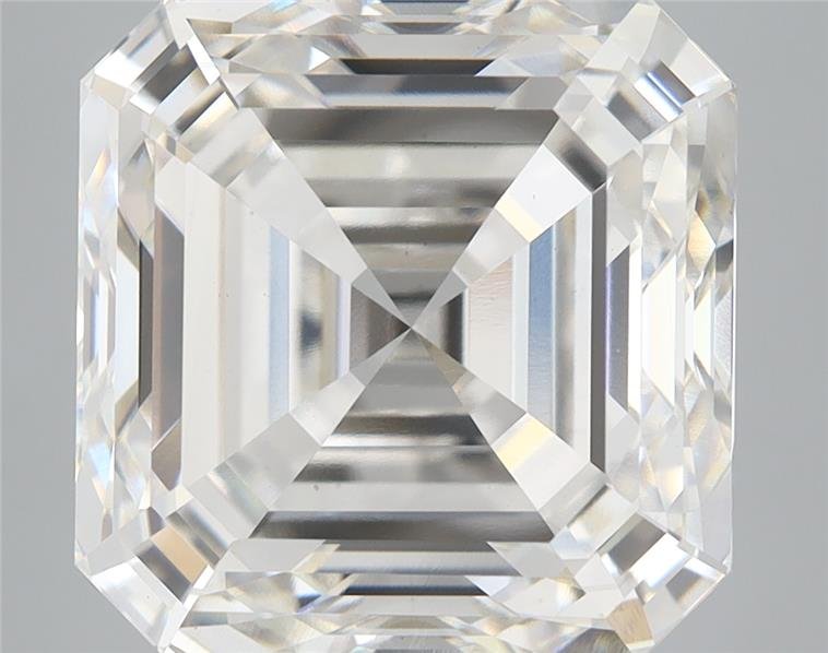 11.06ct H VS1 Rare Carat Ideal Cut Asscher Lab Grown Diamond