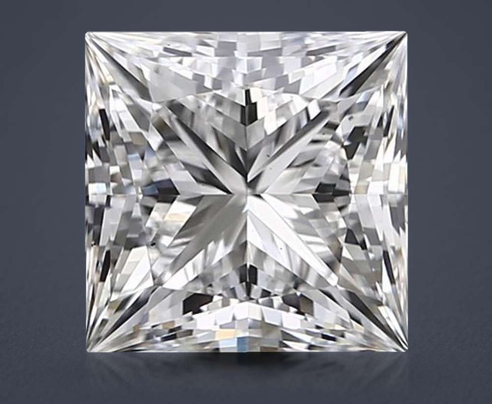 1.53 Carat Princess Lab Diamond