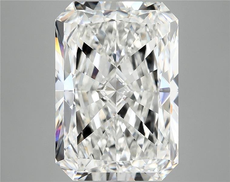 10.88ct F VVS2 Rare Carat Ideal Cut Radiant Lab Grown Diamond