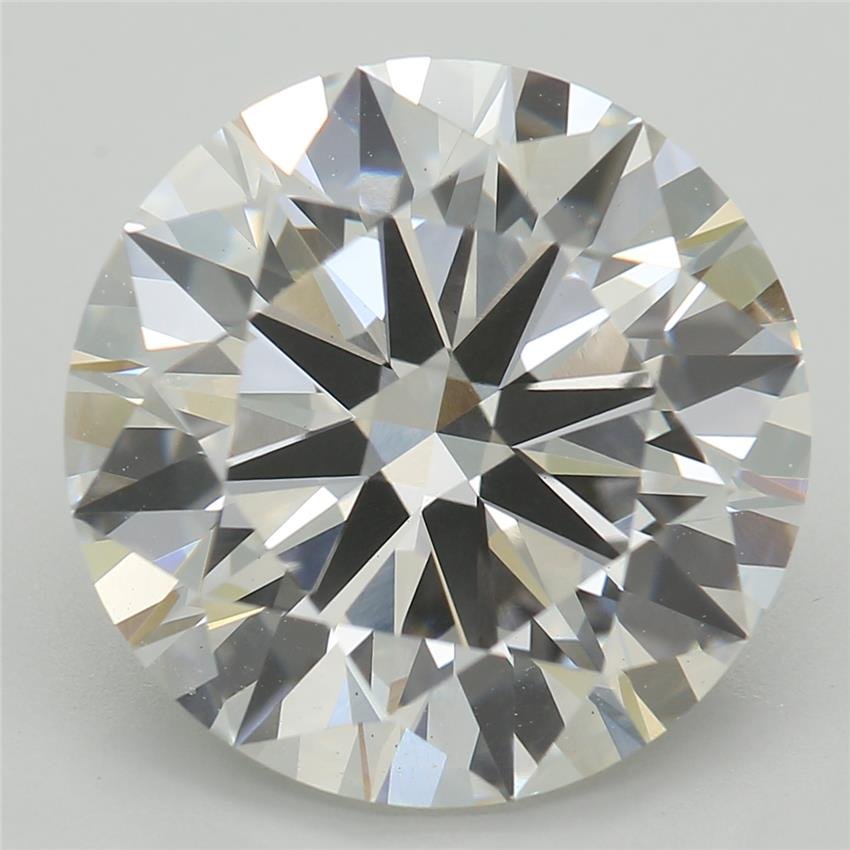 5.53ct F VS1 Rare Carat Ideal Cut Round Lab Grown Diamond