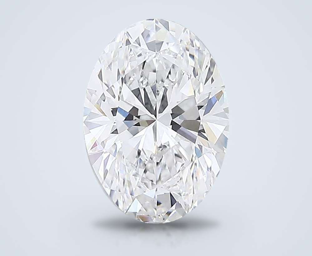 8.42 Carat Oval Lab Diamond