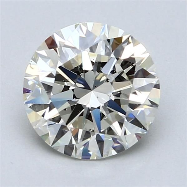 2.02ct J SI2 Rare Carat Ideal Cut Round Diamond
