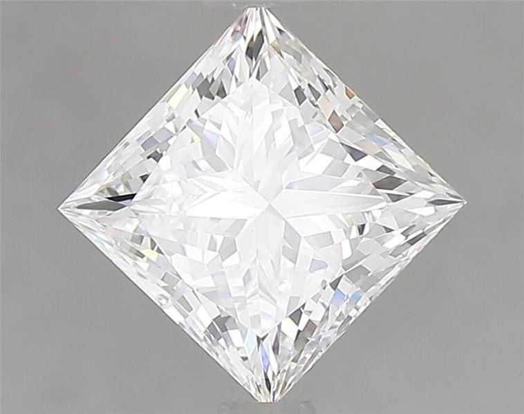 1.60ct E VVS2 Rare Carat Ideal Cut Princess Lab Grown Diamond