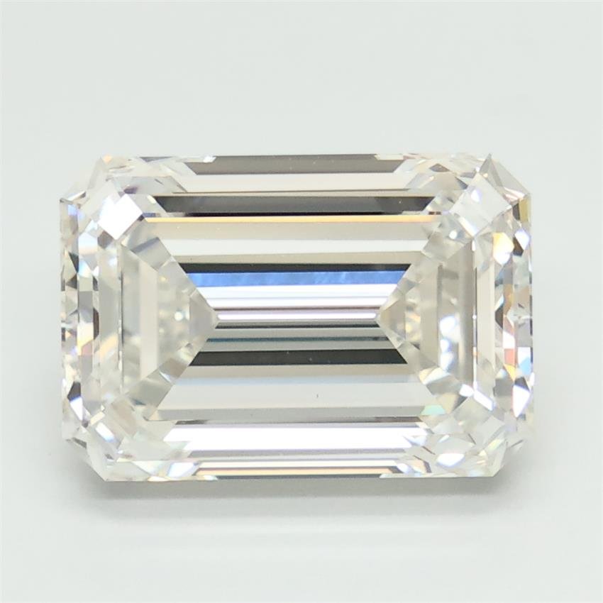 5.01ct G VS1 Rare Carat Ideal Cut Emerald Lab Grown Diamond