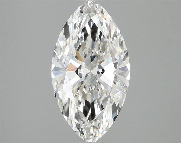 2.05ct F VS2 Rare Carat Ideal Cut Marquise Lab Grown Diamond