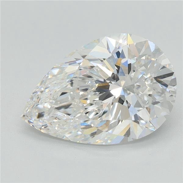 0.97ct F VS1 Rare Carat Ideal Cut Princess Lab Grown Diamond