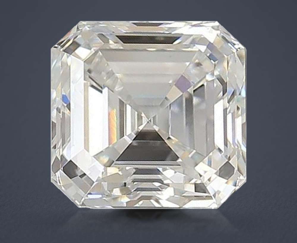 3.80 Carat Asscher Lab Diamond