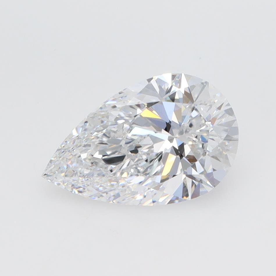 1.09ct D VVS1 Rare Carat Ideal Cut Pear Lab Grown Diamond