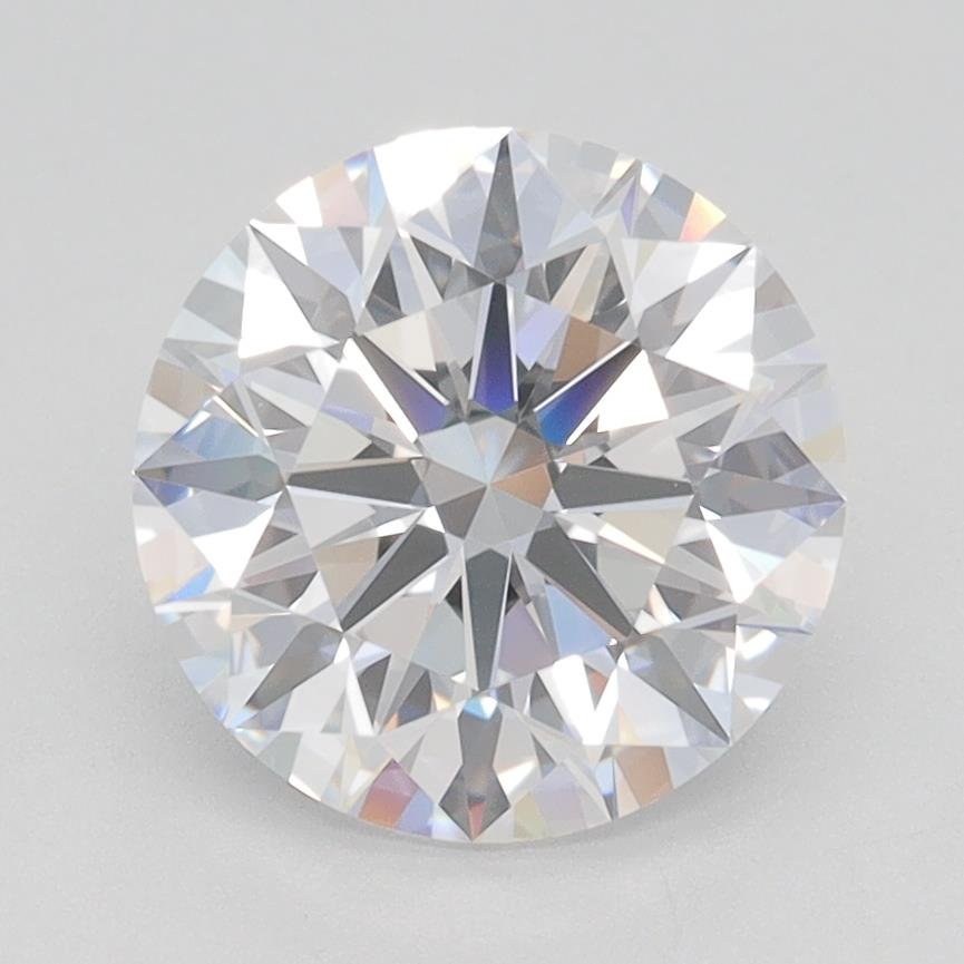 2.33ct D VVS1 Rare Carat Ideal Cut Round Lab Grown Diamond