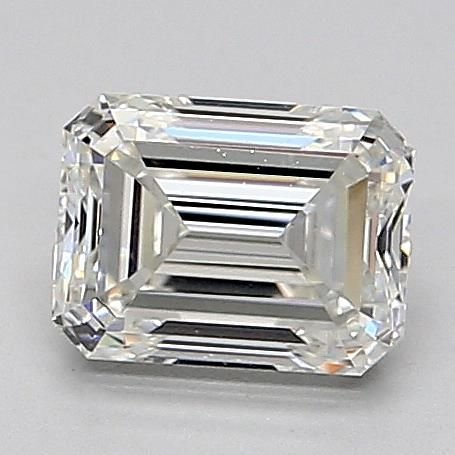 0.80ct H VVS1 Excellent Cut Emerald Diamond