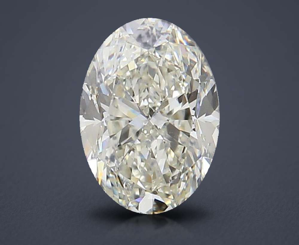 0.90 Carat Oval Natural Diamond