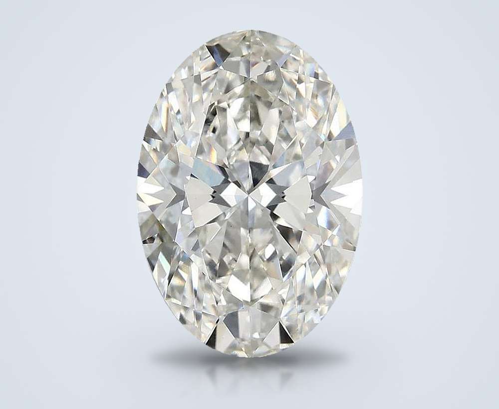 3.82 Carat Oval Lab Diamond