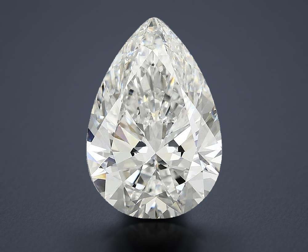 4.80 Carat Pear Lab Diamond