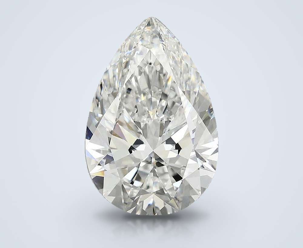 4.80 Carat Pear Lab Diamond