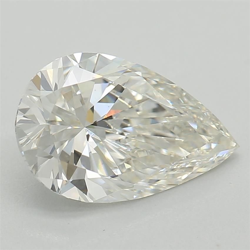 1.00ct F VS1 Very Good Cut Pear Lab Grown Diamond